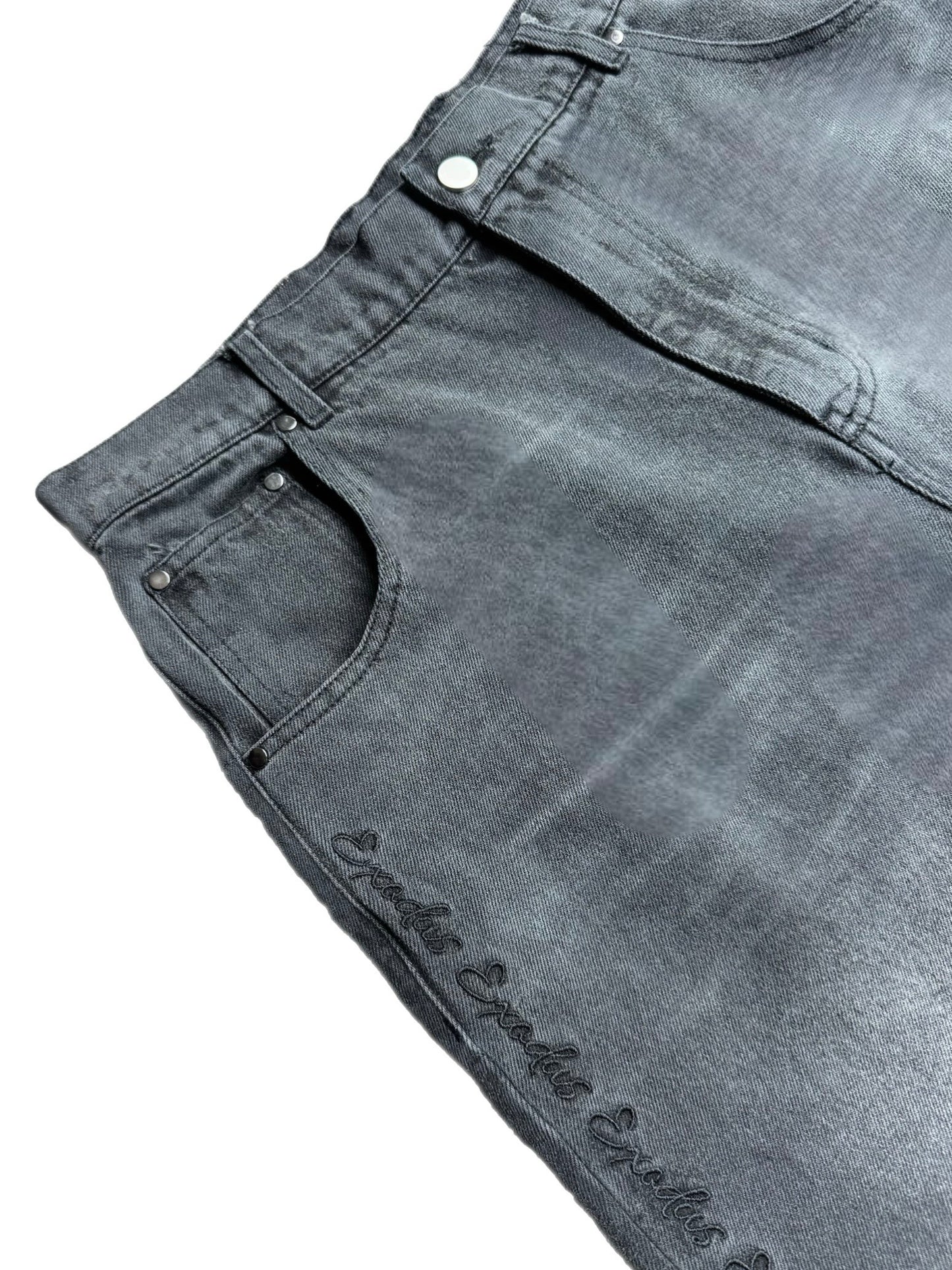 Exodus Black Club PY Jorts