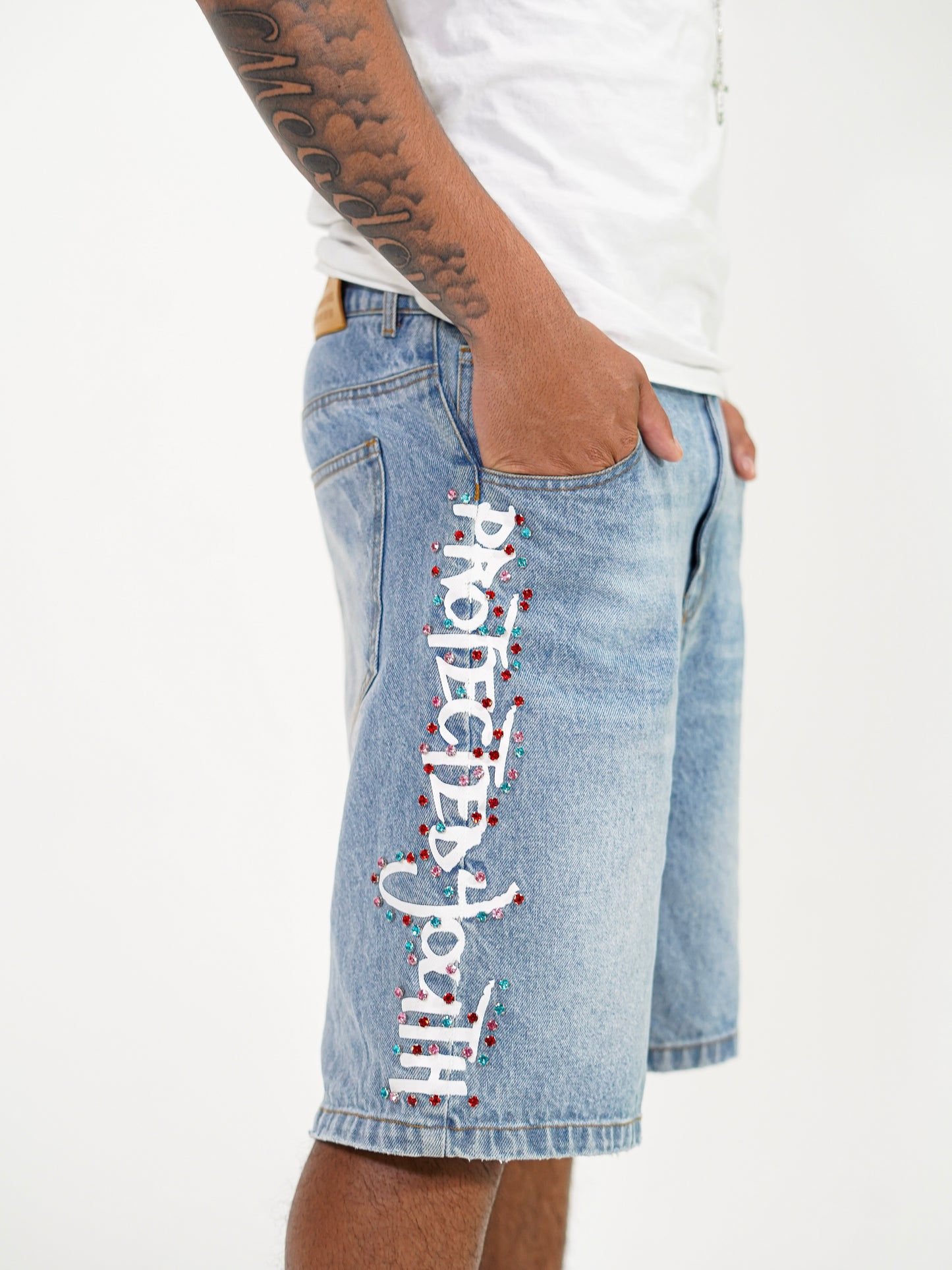 Genesis Blue Gemstone Jorts