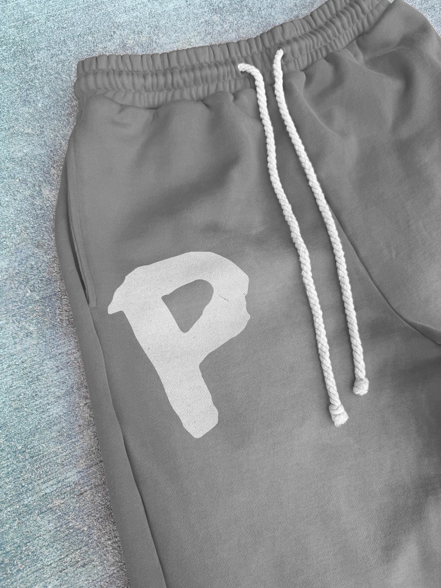 Cool Grey Graffiti Sweats