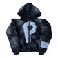 Monochrome Black Statement Zip-up