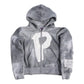 Smoke Grey Statement Zip-up