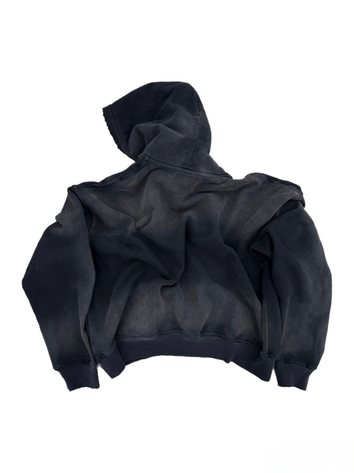 Coal Black Adam & Eve Hoodie