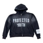 Oreo Black Statement Zip-up