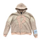 Desert Brown Statement Zip-up