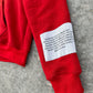 Crimson Red Statement Zip-up