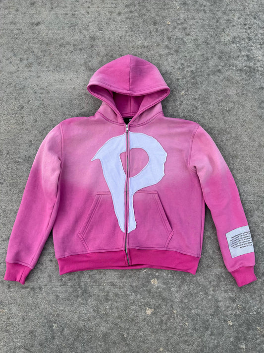 Protected Youth Zip-up (Pink)