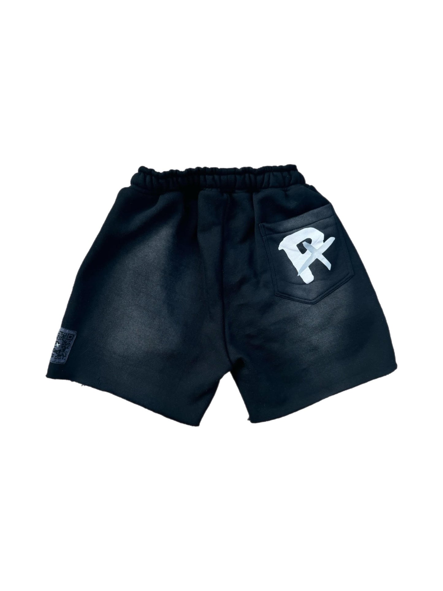 VÖL.2 Onyx Black Logo Shorts